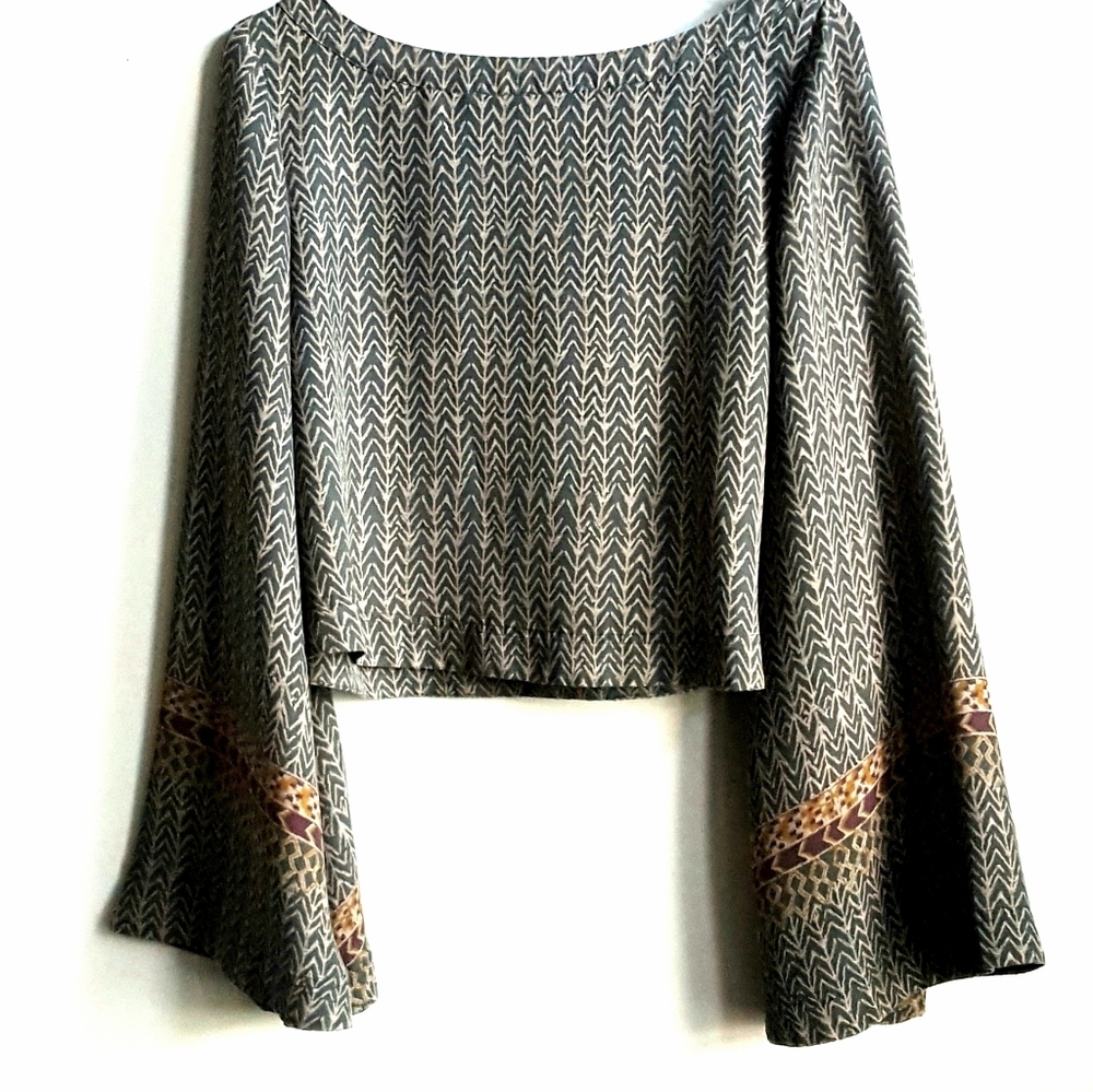 Free people boho crop top